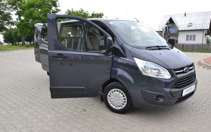 Ford Transit Custom cena 47900 przebieg: 344000, rok produkcji 2013 z Leśna małe 232
